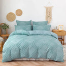 Axyaa Geometric Cut Flowers Bedding Set - Twin to King Sizes