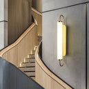 Axyaa White Acrylic LED Wall Lamp for Modern Nordic Home Decor