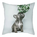Axyaa Cat Dog Pet Polyester Pillow Cover Cushion Cover Home Sofa Decor 45x45cm