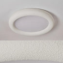 Axyaa Nordic Wabi Sabi Cream Ceiling Light for Minimalist Living Spaces