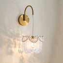 Axyaa Crystal LED Luxury Wall Lamp: Modern, Minimalist & Nordic Indoor Lighting