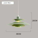 Axyaa Nordic Aluminum Pendant Light for Modern Living Room & Restaurant