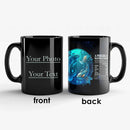 Axyaa Zodiac Constellation Coffee Mug - Customizable 12 Sign Theme Gift