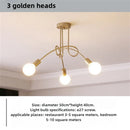 Axyaa Vintage Industrial Chandelier Semi Flush Mount Ceiling Lamp