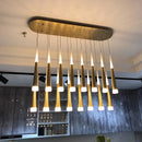 Axyaa Modern Chandelier Pendant for Elegant Dining Room Lighting.
