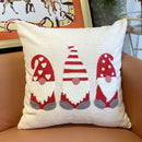 Axyaa Christmas Theme Embroidered Pillow Cushion Cover