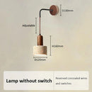 Axyaa Yellow Marble LED Wall Lamp - Wabi Sabi Home Decor