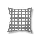 Axyaa Geometric Sofa Pillowcase for Home Decor and Office Chair, Simple Black and White Fashion