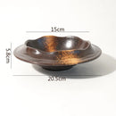 Axyaa Ceramic Tableware Set for Retro Restaurant Molecular Cuisine