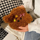 Axyaa Kawaii Puppy Plush Hot Water Bag for Periods & Belly Warmth