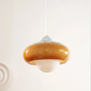 Axya Vintage Orange Pendant Lamp for Kitchen Bar Coffee Shop Dining Room
