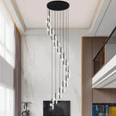 Axyaa Rotating Pendant Light for Staircase Villa Living Room Dining Room