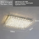 Axyaa Crystal Decorative Ceiling Light for Bedroom and Living Room