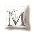 Axyaa Alphabet Cushion Cover - Kids Room Decor Throw Pillow Case