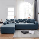 Axyaa Solid Color Waterproof Sofa Cover, Elastic Fabric, Full Bag Design