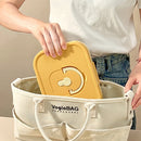 Axyaa Divided Microwavable Lunch Box - Portable Sealed Food Container