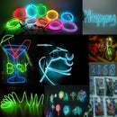 Axyaa Neon Glow Thread 1.3mm with Battery Pack for DIY Model Decoration