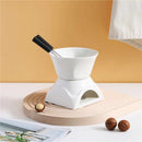Axyaa Ceramic Heated Melting Cup | Desktop Decor | Luxury Hot Pot Mug