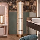 Axyaa Luxury Glass Floor Lamp - Elegant Living Room & Bedroom Decor