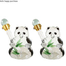 Axya Glass Liquor Bottle Flagon Wine Dispenser Hip Flask Decanter Jar Separator