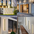 Modern LED Wall Lamp for Outdoor, Waterproof IP65 Garden Lighting by Axyaa.