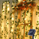 Axyaa Green Leaf String Lights 20 LED Garden Wedding Christmas Decoration