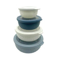 Axyaa Mixing Bowl Set with Lids, Food-Grade Salad Containers, Snack Bowls, Fresh-Keeping Bento Box
