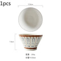 Axyaa Four Season Bamboo Hat High Bowl Tableware, Noodles Bowl