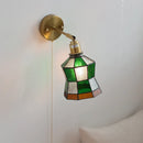 Axyaa Glass LED Wall Sconce Switch Living Room Kitchen Decor Light