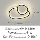 Nordic LED Ceiling Lamp Creative Stack Bedroom Dining Hall Lighting by Axyaa.