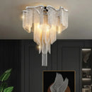 Axyaa Modern Tassels Ceiling Chandelier Chain Light for Home Decor