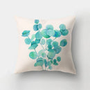 Deer Animal & Natural Leaves Cushion Cover by Axyaa - Home Decoration
