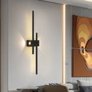 Axyaa Modern Black Wall Lamp Set - Ideal for Living Room, Bedroom, Corridor