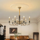 Axyaa Vintage Pendant Ceiling Lamps Chandelier for Dining Room & Living Room