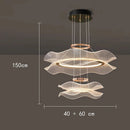 Axyaa Modern LED Chandeliers Pendant Light for Living Room Dining Room