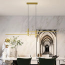 Axya Dimmable LED Chandelier Black Gold Pendant Light Fixture