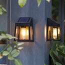 Axyaa Solar Powered Tungsten Wall Light with Motion Sensor IP65 Waterproof LED