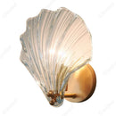 Axyaa LED Copper Glass Wall Lamp - Modern Bedroom Living Room Decor Lighting