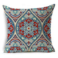 Axyaa Ramadan Vintage Ethnic Pattern Cushion Cover 45x45cm Linen Pillow Case