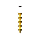 Axya Cream Style Bedroom Bedside Chandelier Branched Long Line Design