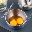 Axyaa Stainless Steel Mixing Bowl Set with Scale - Kitchen Utensils & Seasoning Bowls