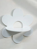 Axyaa Flower Wall Shelf: Cute Nursery Decor, Floating Display Stand for Kids' Room