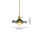 Axyaa Nordic Glass Chandelier LED Pendant Lamp, Modern Art Hanging Light