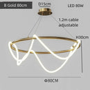 Axyaa LED Ceiling Chandelier for Dining Room and Kitchen