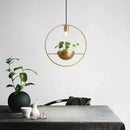 Axyaa Copper Pendant Light: Modern Nordic Designer Lamp for Home Decor & Coffee Shop