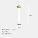 Nordic Bauhaus Style Mushroom Floor Lamp Axyaa Design - Creative Bedroom Tea Table Acrylic Lamp