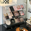 Axyaa Acrylic Makeup Organizer Rack for Eyeshadow Palettes, Lipsticks, and Cosmetics