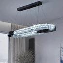 Axyaa Crystal Chandelier Pendant Light for Living and Dining Room Luxe Lighting