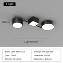 Axyaa Modern Minimalist Geometry LED Ceiling Lamp for Living Room, Dining Room, Study, Bedroom