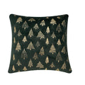 Axyaa Beige Christmas Tree Cushion Cover 45x45cm Home Decor Pillowcase